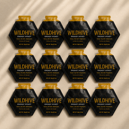 WildHive Energy Honey- 12 Pack